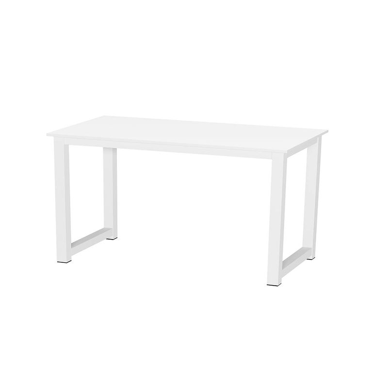 Foto van Bureau tafel - keukentafel - 110 cm breed - wit