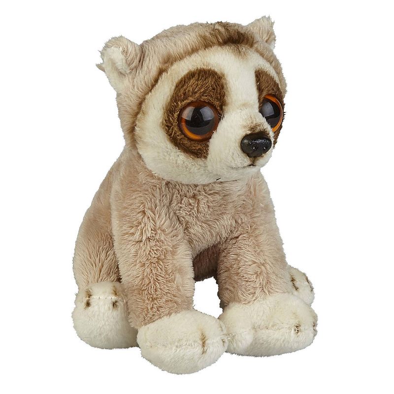 Foto van Pluche knuffel dieren slow lorie aapje 15 cm - knuffeldier