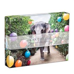 Foto van Gray malin party at the parker 2-sided 500 piece puzzle - puzzel;puzzel (9780735362185)