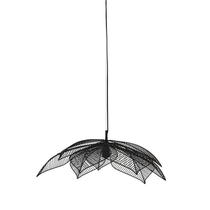 Foto van Light & living - hanglamp pavas - 72x72x29 - zwart