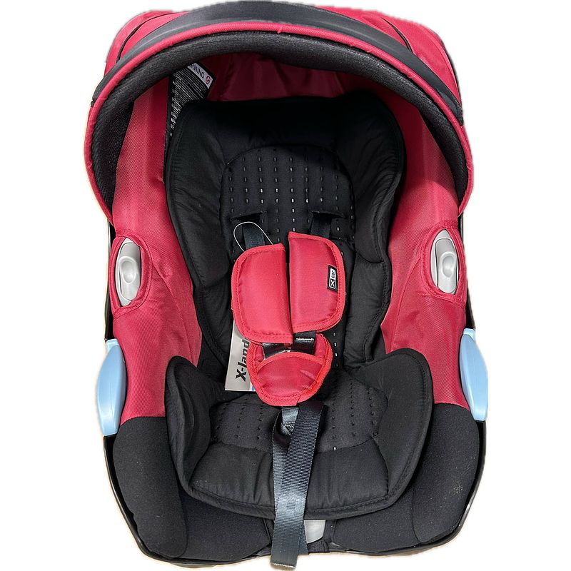 Foto van X-lander xcar rood autostoel voor 0 tot 13 maanden: veilig en comfortabel reizen met je baby
