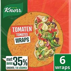 Foto van Knorr tomaten wraps 6 stuks 240g bij jumbo