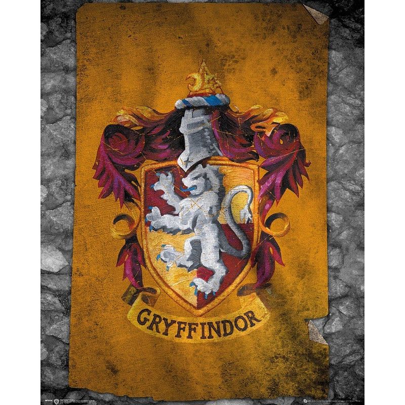 Foto van Gbeye harry potter gryffindor flag poster 40x50cm