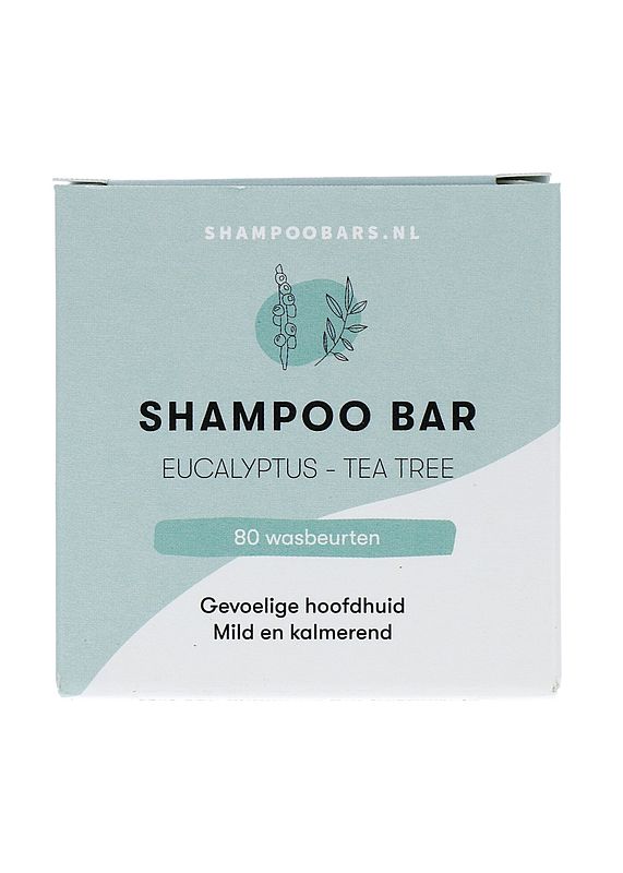 Foto van Shampoo bars shampoo eucalyptus en tea tree