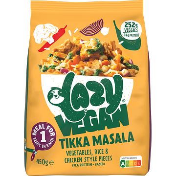 Foto van Lazy vegan tikka masala 400g bij jumbo