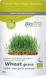 Foto van Biotona wheat grass powder raw