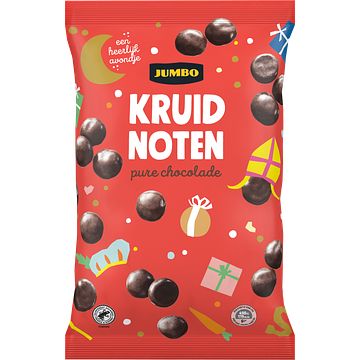 Foto van Jumbo kruidnoten pure chocolade 300g