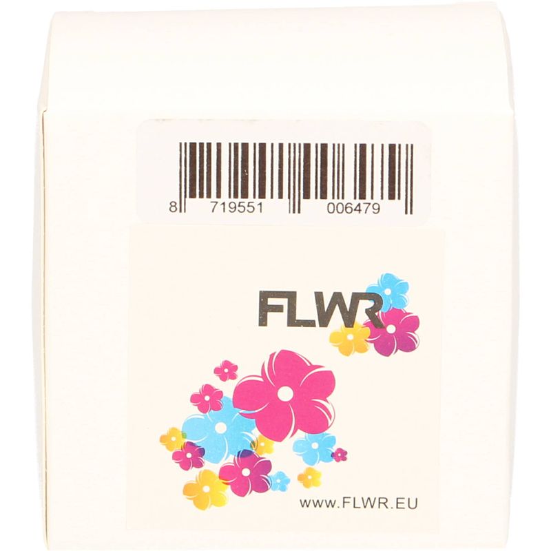 Foto van Flwr dymo 99013 adreslabel 36 mm x 89 mm transparant labels