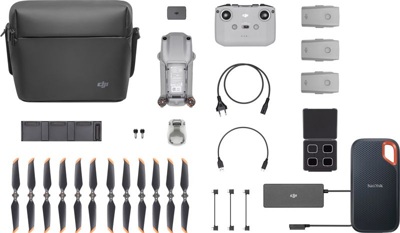 Foto van Dji air 2s fly more combo + 1tb externe opslag