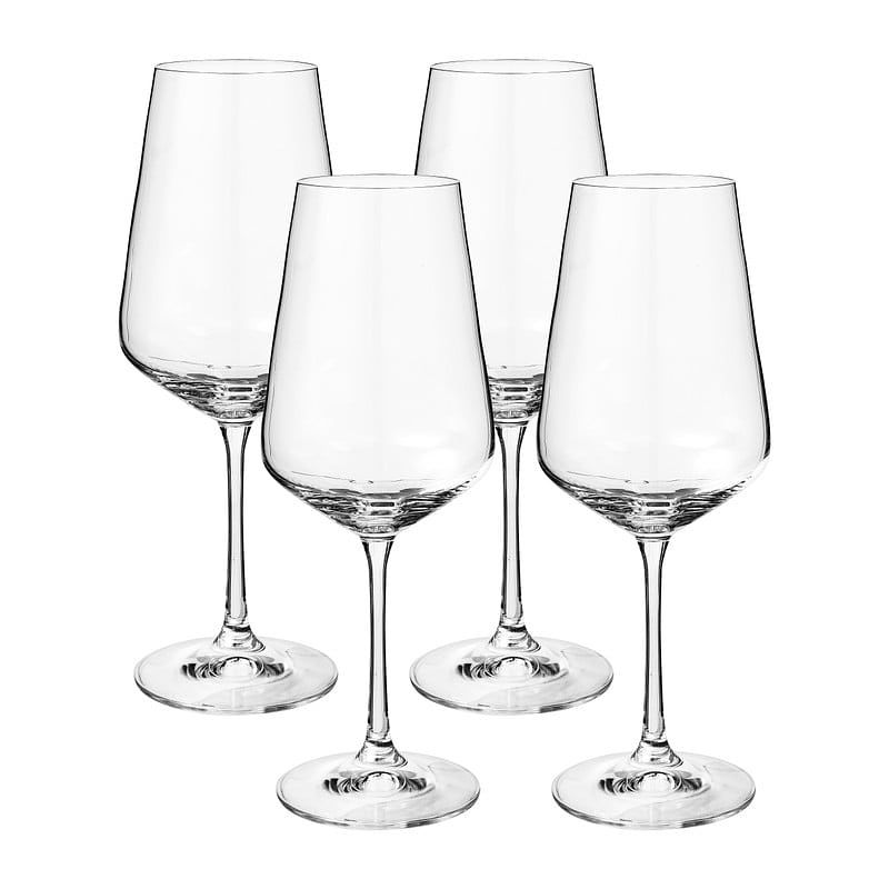 Foto van Wijnglas kristal - set van 4 - 450 ml