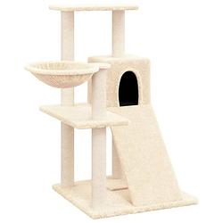 Foto van The living store kattenmeubel - kattenmeubel - 73x49x82 cm - pluche