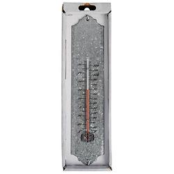 Foto van Esschert design wandthermometer 30 cm schrootzink oz10