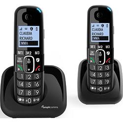 Foto van Amplicomms bigtel1502 senioren draadloze duo huistelefoon voor de vaste lijn extra handset luide oproeptonen ongew