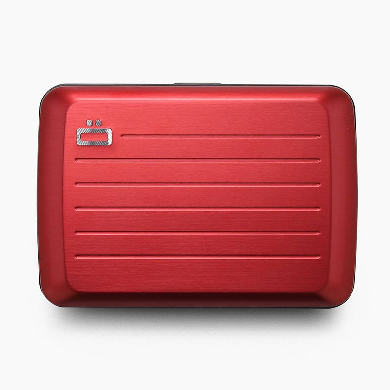 Foto van Ögon designs stockholm v2.0 aluminium creditcardhouder - rood