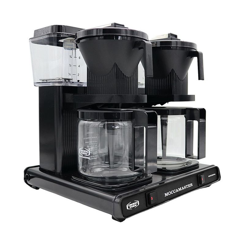 Foto van Moccamaster kbg744 professional koffiefilter apparaat zwart