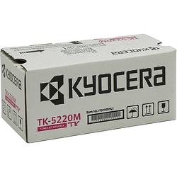 Foto van Kyocera toner tk-5220m 1t02r9bnl1 origineel magenta 1200 bladzijden