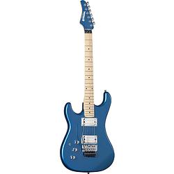 Foto van Kramer guitars original collection pacer classic lh radio blue metallic linkshandige elektrische gitaar