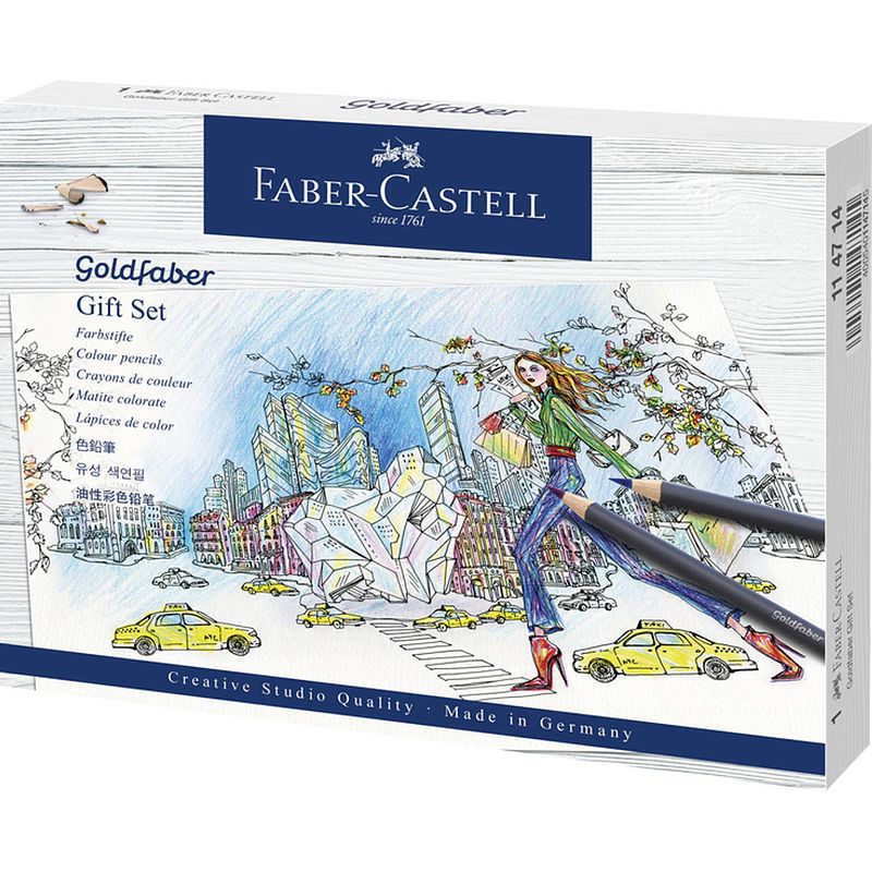 Foto van Kleurpotlood faber-castell goldfaber gift set