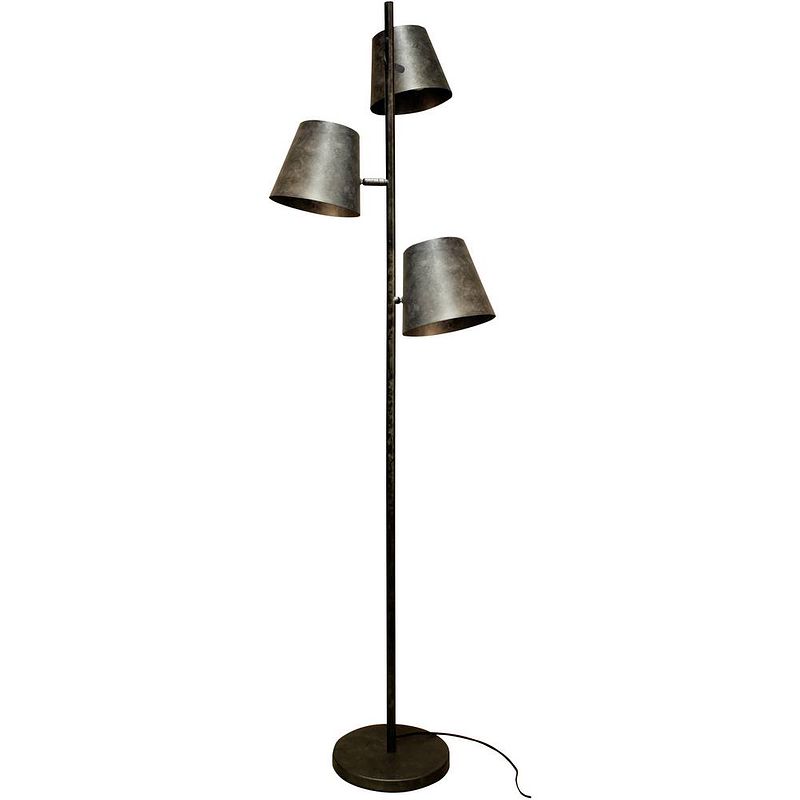 Foto van Eco-light 9030-pt3 fg 9030-pt3 fg staande lamp e27 grijs