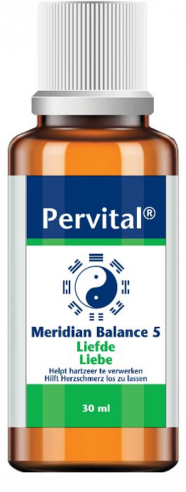 Foto van Pervital meridian balance 5 liefde