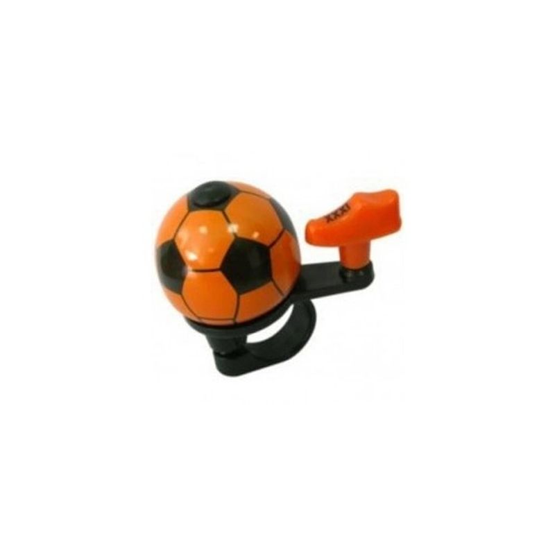 Foto van Pexkids fietsbel voetbal 38 mm oranje