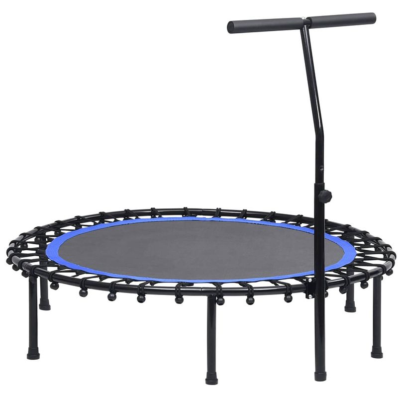 Foto van Vidaxl fitnesstrampoline met handgreep 122 cm