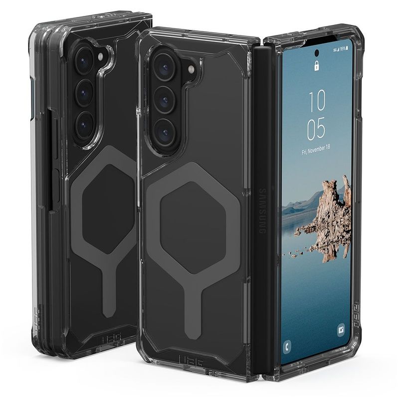 Foto van Uag plyo pro backcover samsung galaxy z fold 5 telefoonhoesje grijs