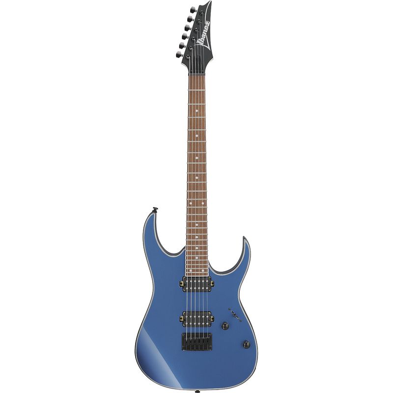 Foto van Ibanez rg421ex prussian blue metallic elektrische gitaar