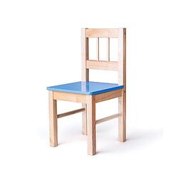 Foto van Bigjigs houten stoel - blauw