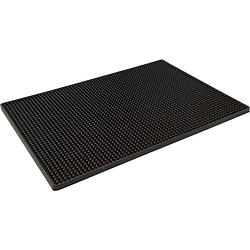 Foto van Bar professional barmat 45 x 30 cm rubber zwart 1 stuk(s)
