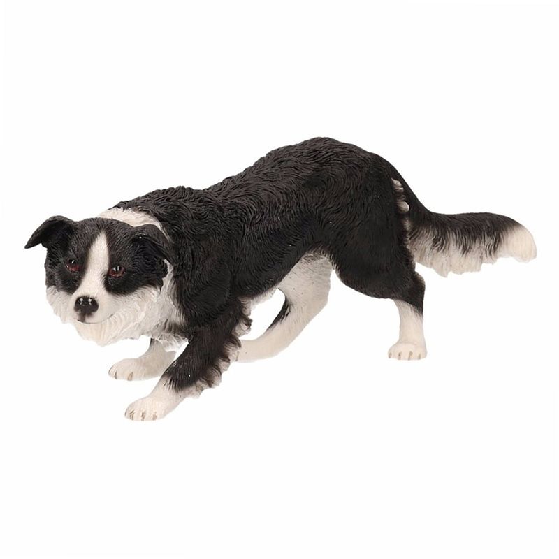 Foto van Beeldje border collie hond 17 cm - beeldjes