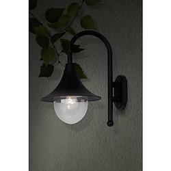 Foto van Brilliant berna 41081/06 buitenlamp (wand) spaarlamp, led e27 60 w zwart