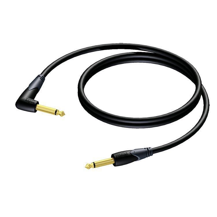 Foto van Procab cla650 classic instrumentkabel jack haaks - jack 5m