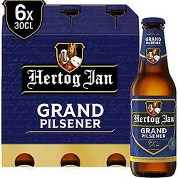 Foto van Hertog jan grand pilsener fles 6 x 300ml bij jumbo