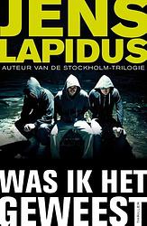 Foto van Was ik het geweest - jens lapidus - ebook