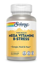 Foto van Solaray timed-release mega vitamin b-stress
