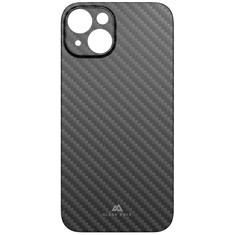 Foto van Black rock ultra thin iced cover apple iphone 14 zwart