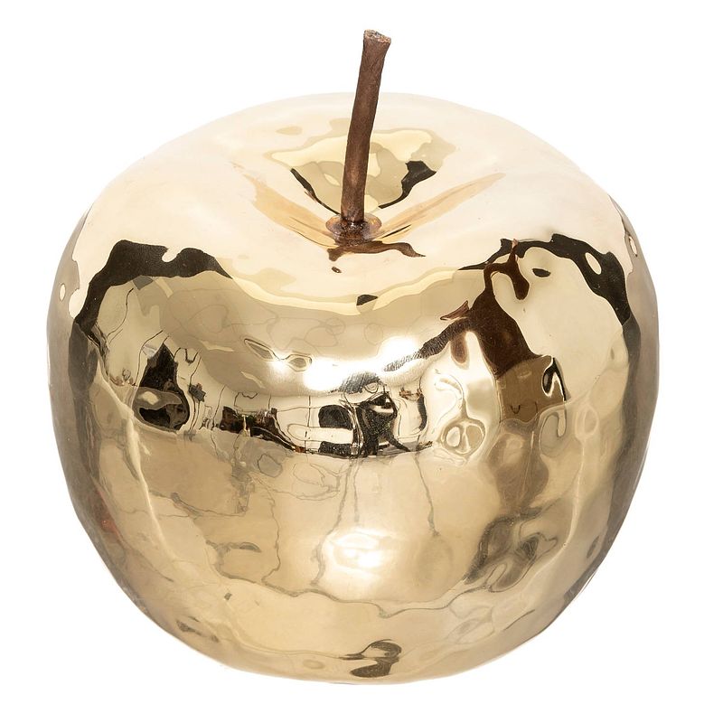 Foto van Casa di elturo deco object goudkleurige appel - ø12 cm