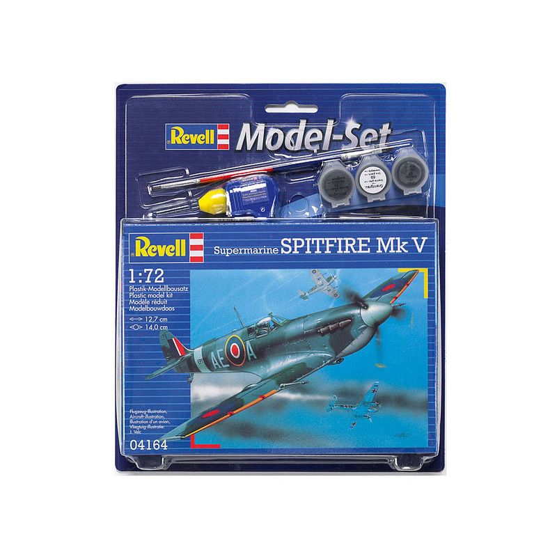 Foto van Revell spitfire mk v modelset