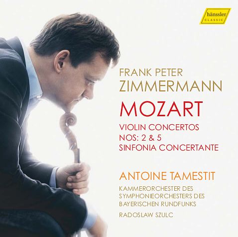 Foto van Zimmermann: mozart violinkonzerte 2 + 5/sinfonia - cd (0881488150421)