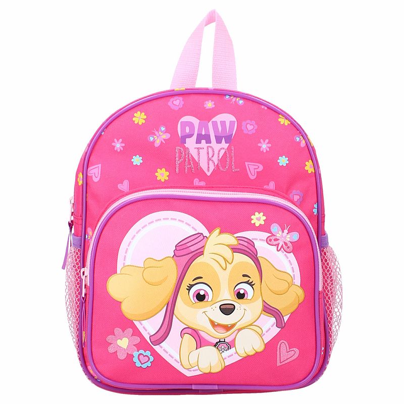 Foto van Paw patrol puppy love school rugtas/rugzak voor peuters/kleuters/kinderen 29 cm - rugzak - kind