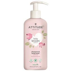 Foto van Attitude baby leaves 2-in-1 hair & body foaming wash