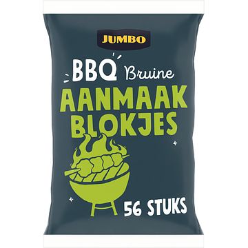 Foto van Jumbo bbq bruine aanmaakblokjes 56 stuks