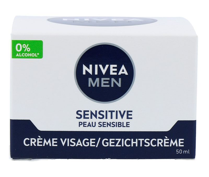 Foto van Nivea men sensitive gezichtscrème