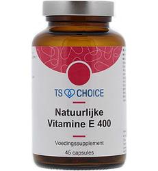 Foto van Ts choice natuurlijke vitamine e 400 capsules