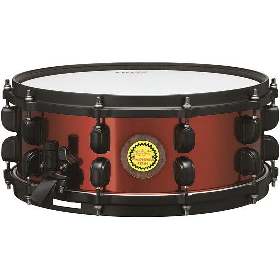 Foto van Tama ronald bruner jr. hybrid walnut / steel snare 14 x 5.5 inch