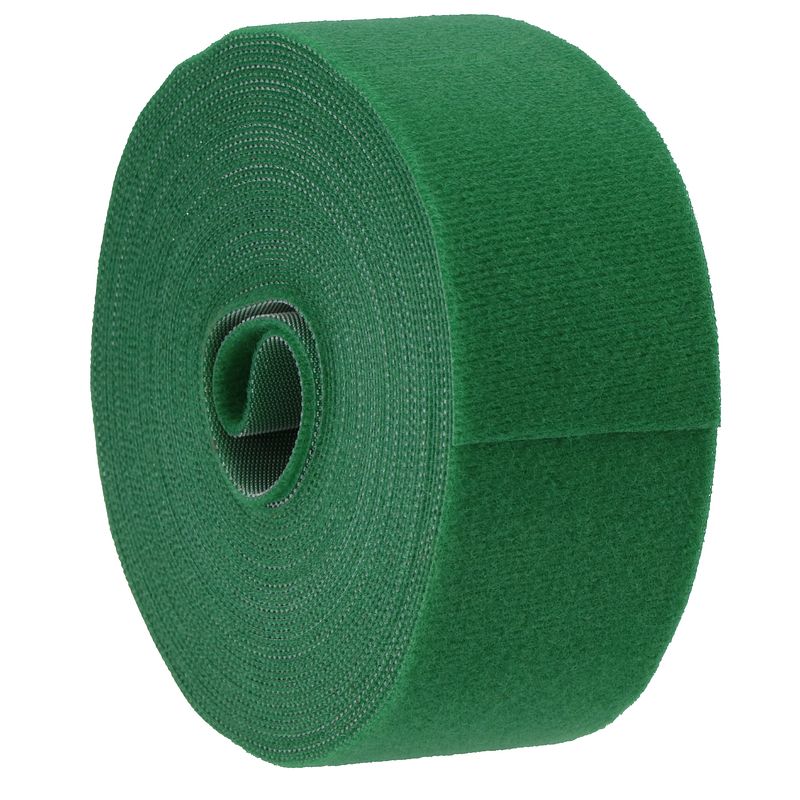 Foto van Innox hnl-50-10m-gr groen klittenband 50 mm breed, 10m lengte