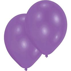 Foto van Amscan ballonnen 27,5 cm metallic violet 10 stuks