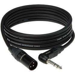 Foto van Klotz m1ma1b1000 xlr 3p male - jack plug kabel 10 meter