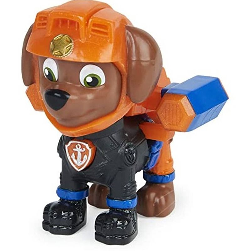 Foto van Nickelodeon speelfiguur paw patrol zuma junior oranje 2-delig